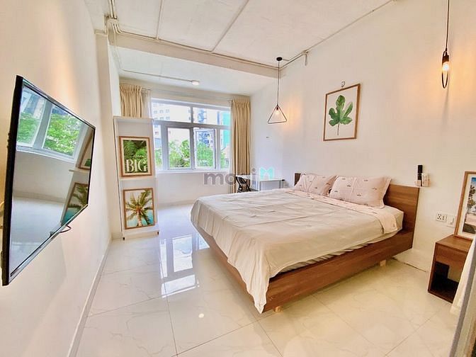 Hình ảnh Căn Hộ Lê Thị Riêng Q1 - 1 PN Tách bếp Full Nội Thất - Th.Máy từ 8tr