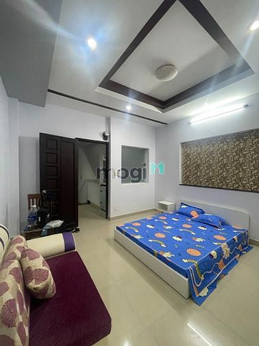 Hình ảnh Căn Hộ Studio Full N.Thất Bacony Studio Tách Bếp Gần Hòa Hưng CMT8 Q10