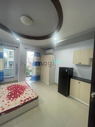 Hình ảnh Căn Hộ Studio Full N.Thất Bacony Studio Tách Bếp Gần Hòa Hưng CMT8 Q10