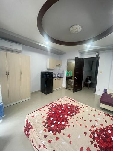 Hình ảnh Căn Hộ Studio Full N.Thất Bacony Studio Tách Bếp Gần Hòa Hưng CMT8 Q10