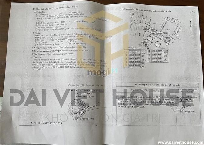 Hình ảnh Bán Khu Đất 2188m2 số 161 Trần Não, Q2. Xây được 30 Tầng. Giá 765 tỷ