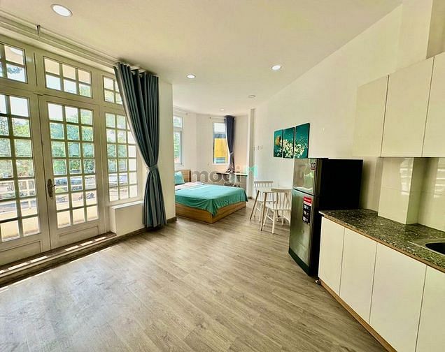 Hình ảnh 🍀Mb6623 nạp rút nhanh chóng Studio 30m2 ban công lớn ngay Nguyễn Văn Thủ gần Hồ Con Rùa.