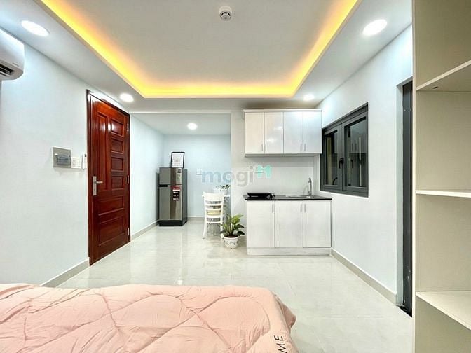 Hình ảnh Cho Thuê Căn Hộ Dịch Vụ Studio Full Nội Thất