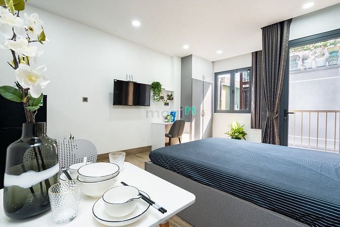 Hình ảnh Trống sẵn Studio Balcony _ Tách bếp full nội thất _ Nguyễn Gia Trí