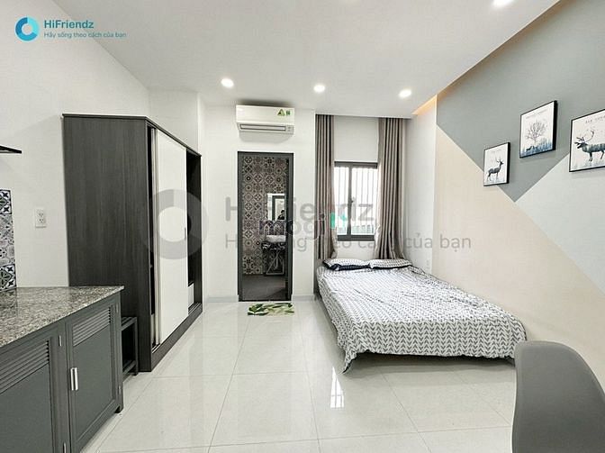 Hình ảnh Studio full nội thất cửa sổ lớn đón nhiều nắng - phòng mới toanh