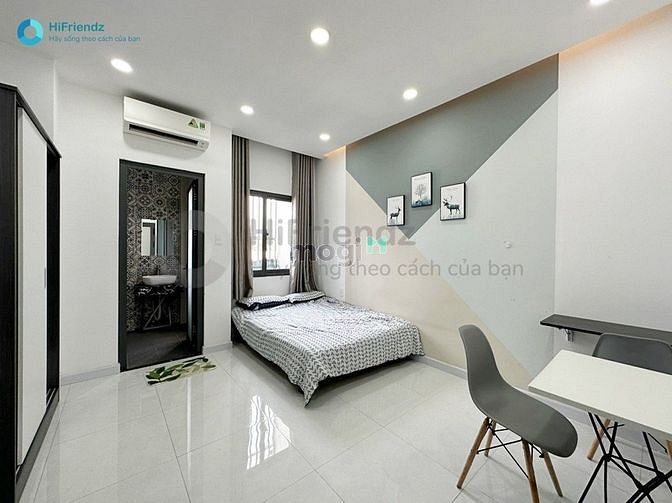 Hình ảnh Studio full nội thất cửa sổ lớn đón nhiều nắng - phòng mới toanh
