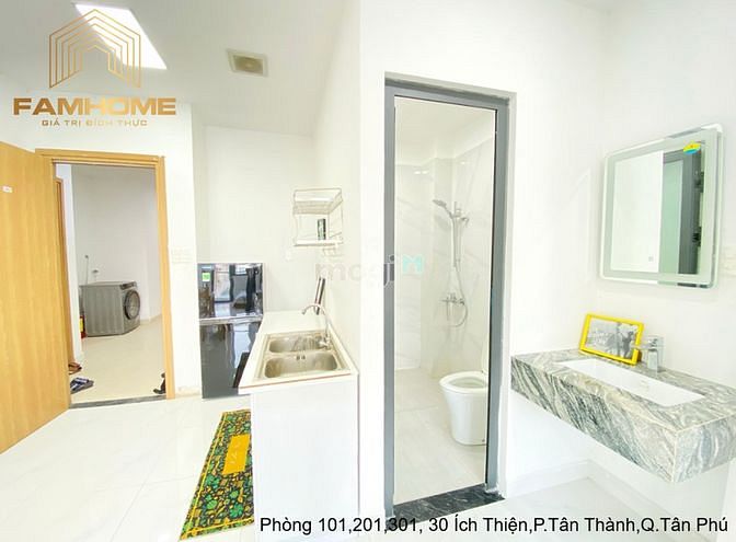 Hình ảnh Studio Ban Công Giá HOT Full nội thất Luỹ Bán Bích_Tân Bình