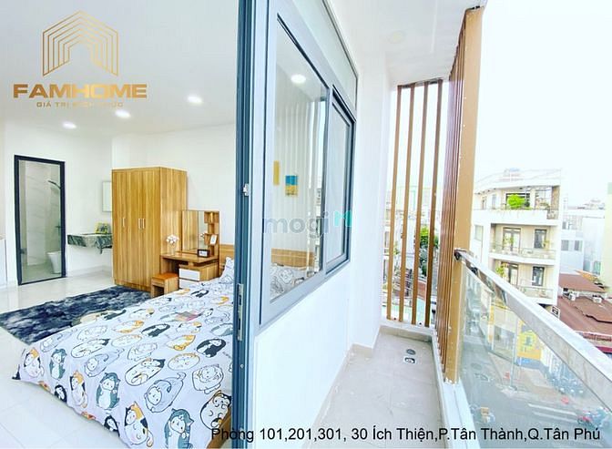 Hình ảnh Studio Ban Công Giá HOT Full nội thất Luỹ Bán Bích_Tân Bình