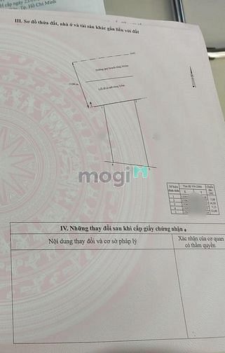 Hình ảnh VT33 Bán nhanh lô đất hẻm 5m gần kho Trứng Vĩnh Thạnh