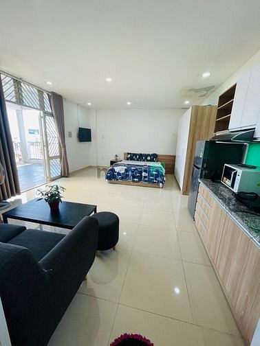 Hình ảnh Studio full nội thất có bancol lớn ngắm view Landmark cực chill