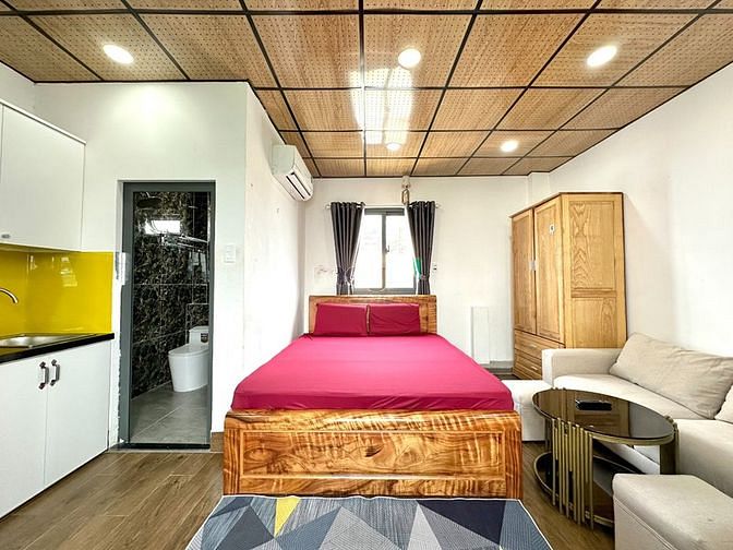 Hình ảnh Phòng Studio Đầy Đủ Nội Thất Cửa Sổ Thoáng, Lưu Nhân Chú - Tân Bình