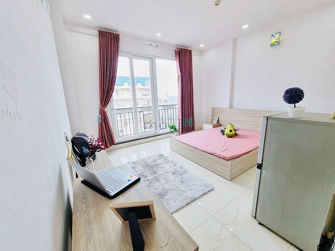Hình ảnh 💥Căn Hộ Studio 35m2 ban công lớn, Full nội thất ngay Hoàng Hoa Thám.