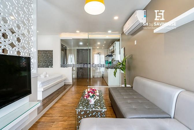 Hình ảnh Cho thuê Trang Chủ MB66.COM / Đăng Ký Tặng 66K Studio ban công siêu xinh - full nội thất cao cấp