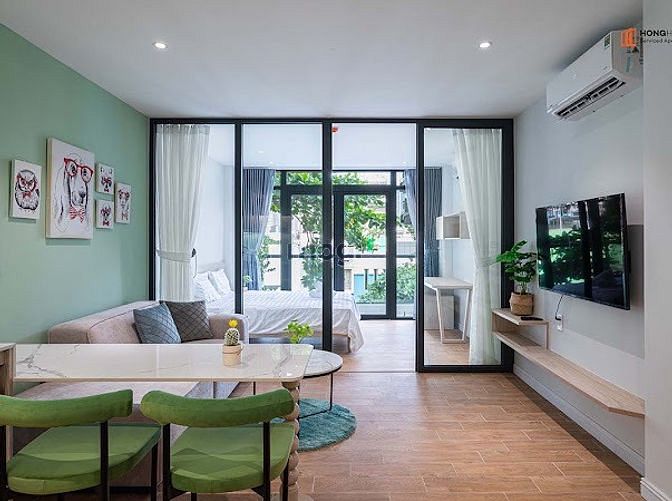 Hình ảnh 🌿Căn Hộ 1 Phòng Ngủ_70m2_Full Nội Thất Cao Cấp Tại Q1