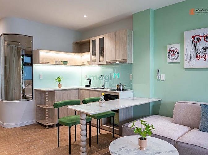 Hình ảnh 🌿Căn Hộ 1 Phòng Ngủ_70m2_Full Nội Thất Cao Cấp Tại Q1