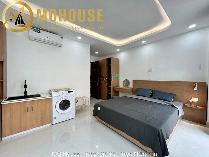 Hình ảnh 🍀Căn Hộ Studio 40m2 ban công, cửa sổ thoáng ngay Hoàng Hoa Thám.