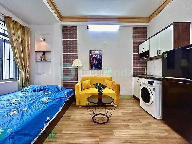 Hình ảnh ✨ Studio ban công siêu thoáng có bếp xa giường kế bên cv Gia Định