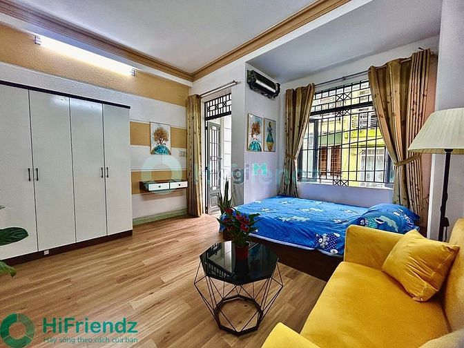 Hình ảnh ✨ Studio ban công siêu thoáng có bếp xa giường kế bên cv Gia Định