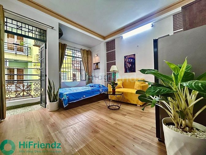 Hình ảnh ✨ Studio ban công siêu thoáng có bếp xa giường kế bên cv Gia Định