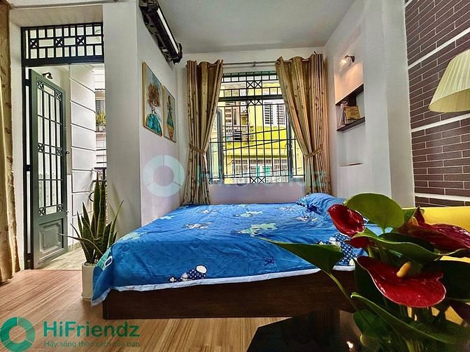 Hình ảnh ✨ Studio ban công siêu thoáng có bếp xa giường kế bên cv Gia Định