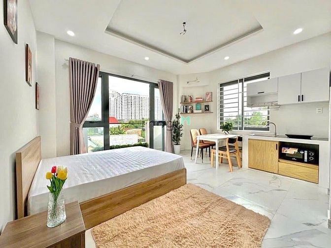 Hình ảnh Cho thuê Mb6623 nạp rút nhanh chóng full nội thất ban công Dương Bá Trạc Quận 8