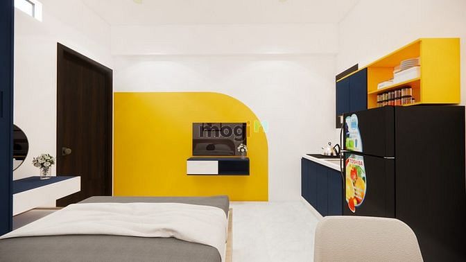 Hình ảnh DUPLEX/STUDIO mới 100% đầy đủ nội thất