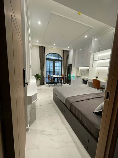 Hình ảnh 🌲 CStudio or 1PN Design Color White Luxury_Balcony View Đa Kao ĐBP Q1