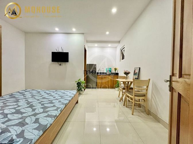 Hình ảnh Căn Hộ Studio Giá Rẻ Full Nội Thất Ngay CMT8 - Gần CV Lê Thị Riêng