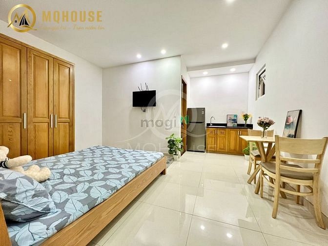 Hình ảnh Căn Hộ Studio Giá Rẻ Full Nội Thất Ngay CMT8 - Gần CV Lê Thị Riêng