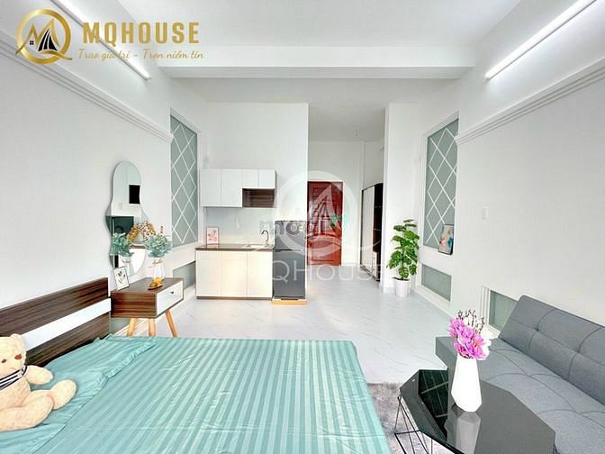 Hình ảnh BAN CÔNG STUDIO, MÁY GIẶT RIÊNG, FULL NỘI THẤT, toạ lạc tại Q. Tân Phú