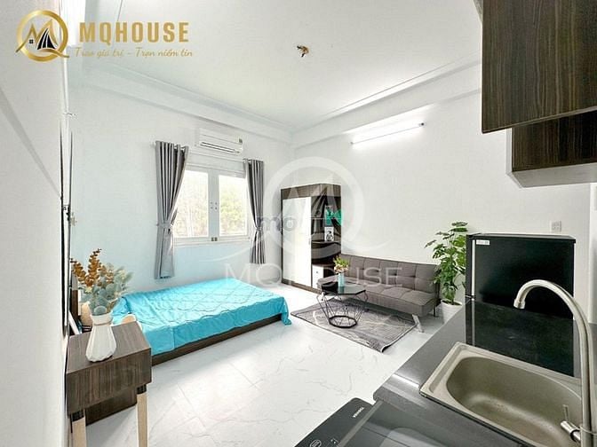 Hình ảnh BAN CÔNG STUDIO, MÁY GIẶT RIÊNG, FULL NỘI THẤT, toạ lạc tại Q. Tân Phú