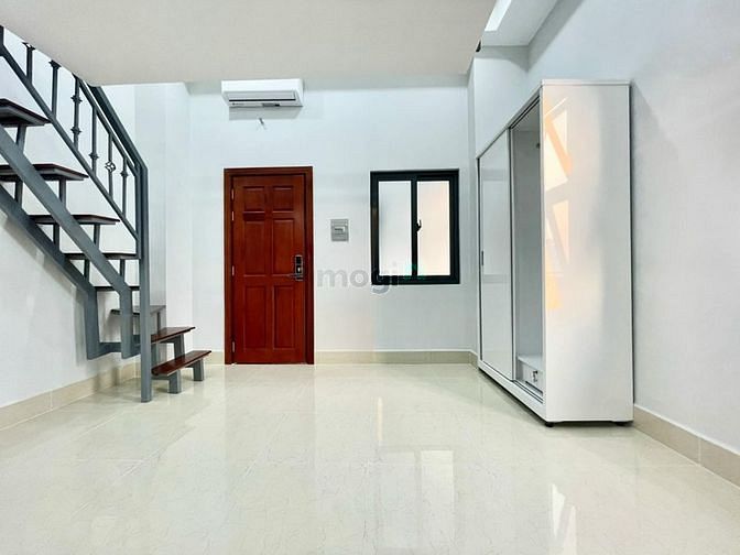Hình ảnh Phòng Gác Cao, Nội thất cao cấp máy giặt riêng ngay Lotte, RMIT, TDTU