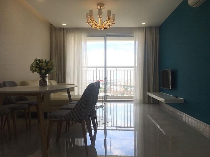 Hình ảnh Tropic Garden 2PN - full nội thất, 73m2 – Tầng cao view sông -17 triệu