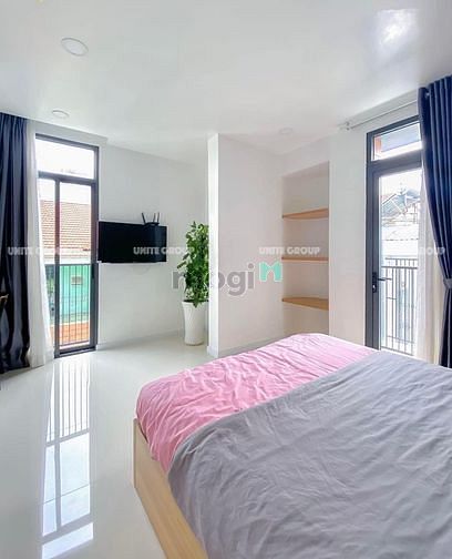 Hình ảnh 🌷🌷1PN thiết kế hiện đại_ cao cấp_ tách bếp🌷 _Ban công quanh phòng🏡
