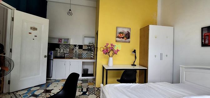 Hình ảnh Trống sẵn studio _ Full nội thất siêu sịn _Cửa sổ thoáng_Phan Văn Hân