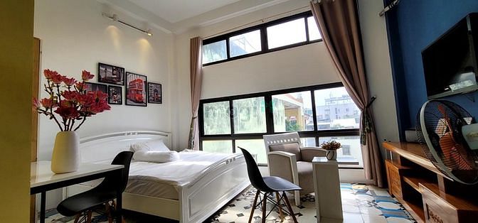 Hình ảnh Trống sẵn studio _ Full nội thất siêu sịn _Cửa sổ thoáng_Phan Văn Hân