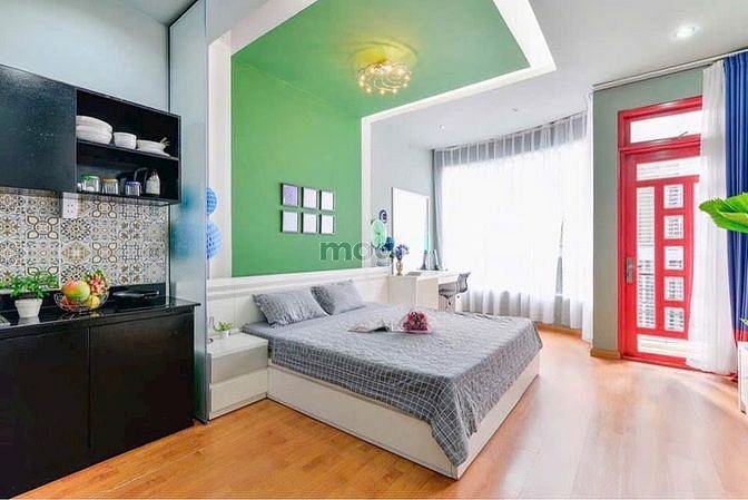 Hình ảnh Studio Ban Công Cửa sổ lớn 35m2 Ký Con Quận 1
