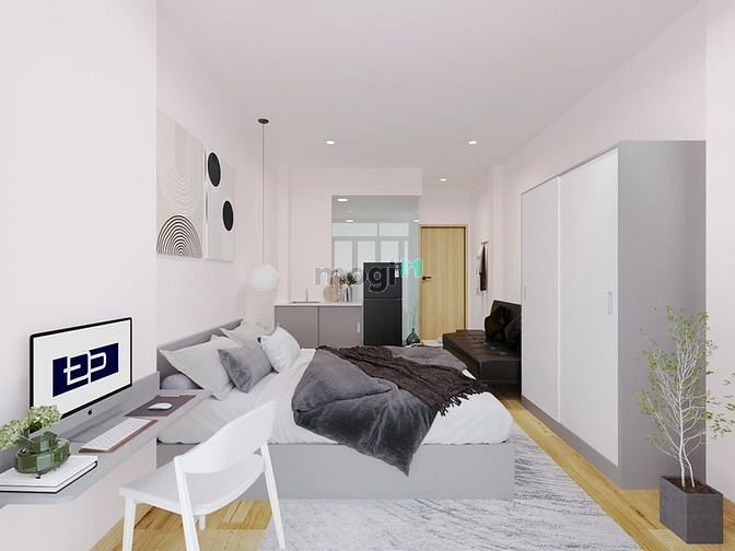 Hình ảnh Căn Hộ 30m2 Full Nội thất Bacol mới 100%, Cách Chợ Bến Thành 50m