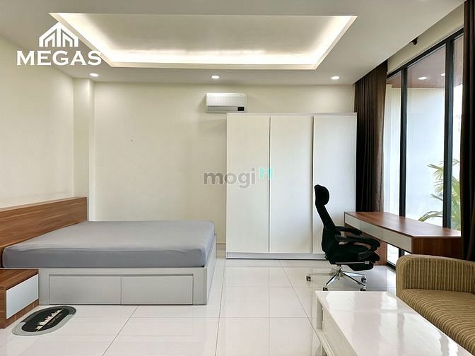 Hình ảnh Cho thuê căn 1 PN đầy đủ nội thất 45m2 + ban công Trương Văn Bang Q2