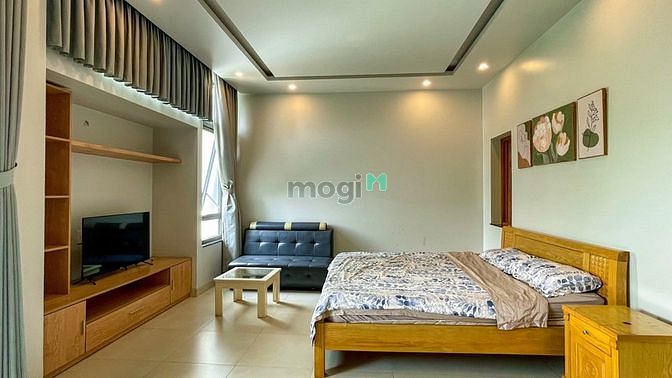 Hình ảnh Studio 40m2, ban công, bồn tắm view landmark ngay khu biệt thự Bình An
