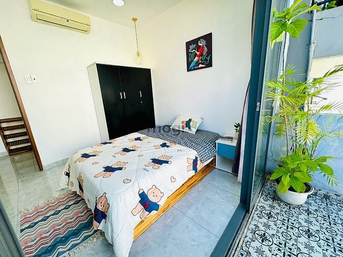 Hình ảnh 🍀Căn Hộ cao cấp có ban công, 45m2 Full nội thất gần CV Lê Văn Tám.