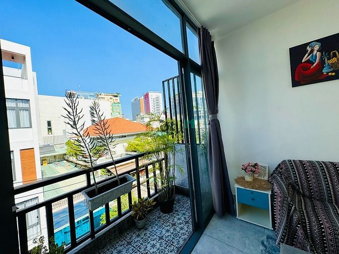Hình ảnh 🍀Căn Hộ cao cấp có ban công, 45m2 Full nội thất gần CV Lê Văn Tám.