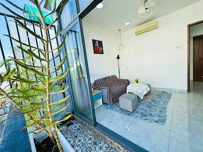 Hình ảnh 🍀Căn Hộ cao cấp có ban công, 45m2 Full nội thất gần CV Lê Văn Tám.