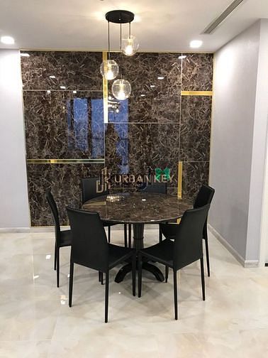 Hình ảnh 3 Phòng Ngủ Vòng Cung Nội Thất Cao Cấp Cho Thuê Vinhome Ba Son