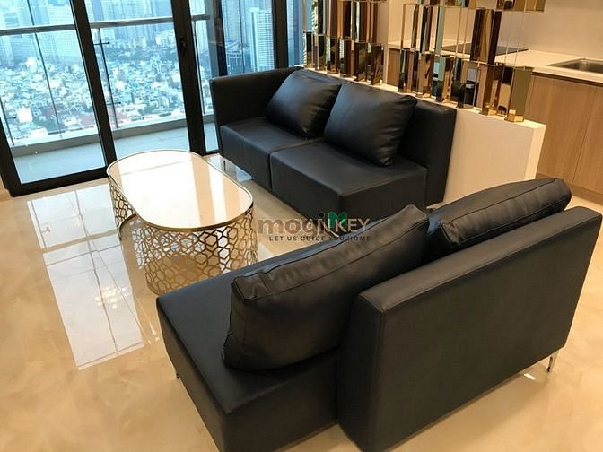 Hình ảnh 3 Phòng Ngủ Vòng Cung Nội Thất Cao Cấp Cho Thuê Vinhome Ba Son