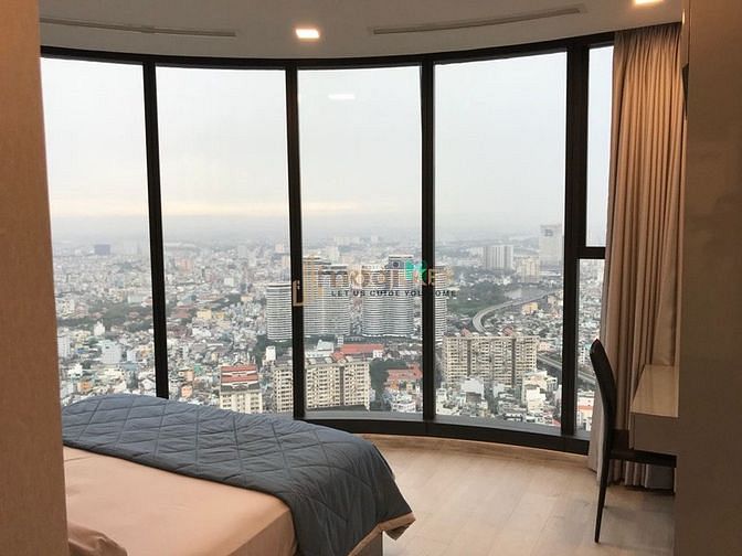 Hình ảnh 3 Phòng Ngủ Vòng Cung Nội Thất Cao Cấp Cho Thuê Vinhome Ba Son