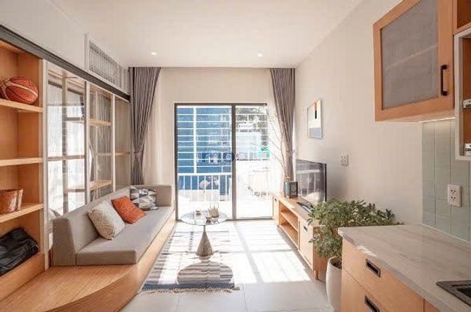 Hình ảnh Cho Thuê Căn Hộ Kiểu Mới Sạch Sẽ Thanh Lịch _ Cửa Sổ Ban Công _ Quận 3