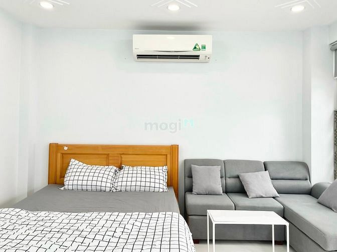 Hình ảnh Cho thuê Trang Chủ MB66.COM / Đăng Ký Tặng 66K bacon cửa sổ lớn full nội thất Tôn Đản quận 4