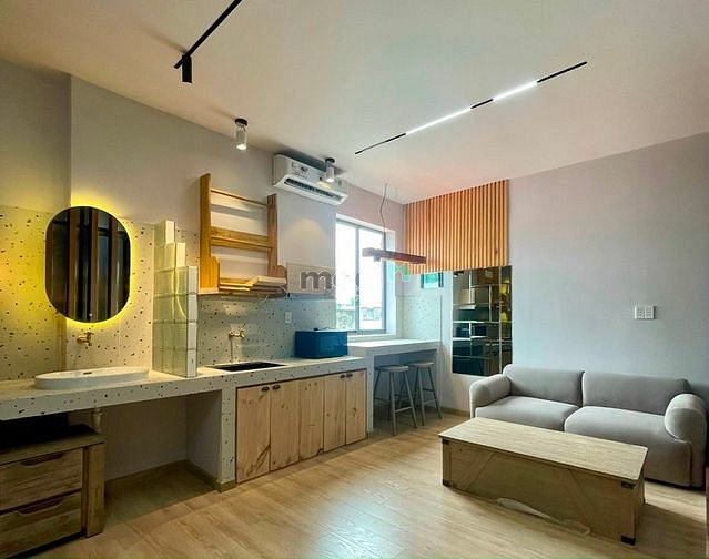 Hình ảnh Studio nội 1PN full nội thất tại Tôn Thất Thuyết Quận 4