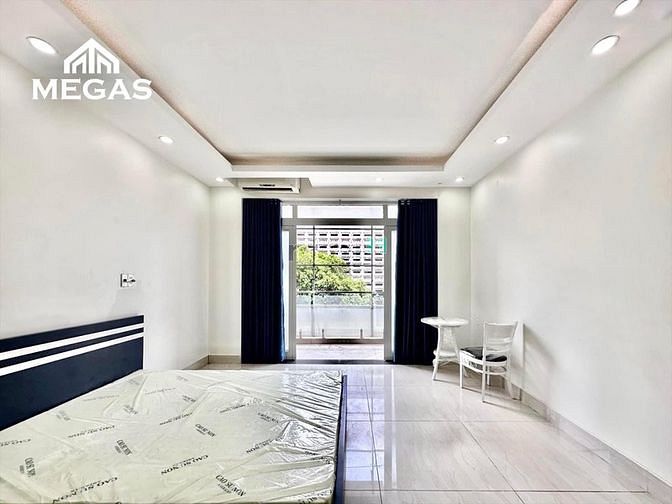 Hình ảnh Cho Thuê Căn Hộ Full nội thất Cao Cấp 1PN 40m2 Ban Công riêng